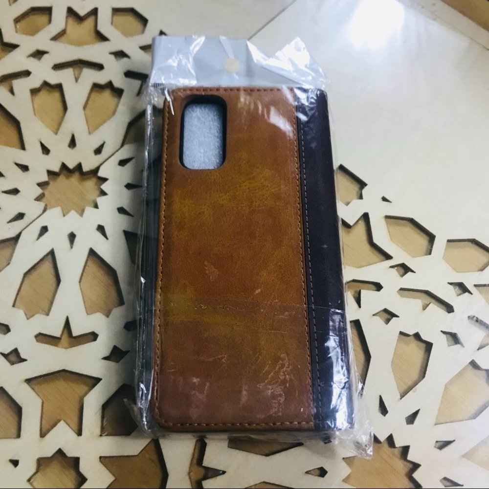 Samsung Galaxy s20 Leather Card Holder Wallet case phone cover - Picture 10 of 10